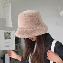 (One size, Black) Women Winter Warm Classic Caps High Quality bucket ; Hat Ladies Fashion F5G5