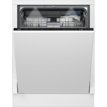 Beko BDIN38540P Full Size Dishwasher Black C Rated