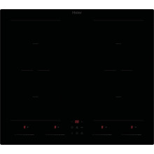 Haier HAIDFS64MCAR Series 2 59cm 4 Burners Induction Hob Black Glass