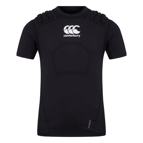 (L, Black/White) Canterbury Boys Core Protection Vest