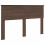 VidaXL vidaXL Headboard Brown Oak Engineered wood 4