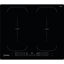 Indesit IB88B60NE 59cm 4 Burners Induction Hob Touch Control Black