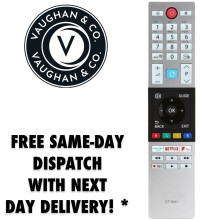Toshiba Smart TV Remote Control CT-8541 Replacement Smart LED LCD 4K UHD Series