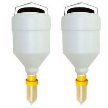 2X 3,5L Såsflaska Sås Pressflaska Hängande Sås Dispenser Pressflaska Hängande Sås Dispenser Stor Diameter
