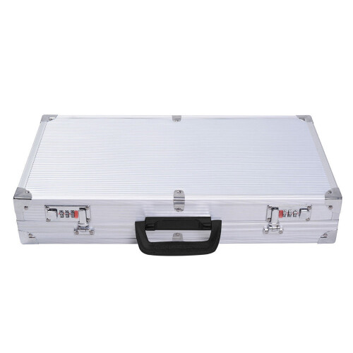 Aluminium Boxs Secured Pistol Gun Cases Storage Lockable Flight Case Foam Tool 2