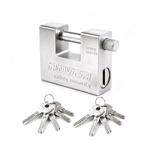 94mm Heavy Duty Padlock High Security Shipping Container Chain Pad Lock &10 Keys