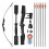 Archery 40LBS Recurve Bows Archery Set Survival Longbow for Target Practice 1