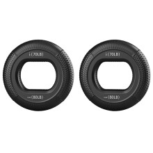 2X Siliconen Vingergrip Ring voor Handtraining Verbeter de Gripsterkte Vingerflexibiliteit Geschikt voor Atleten Fitness B