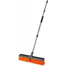 Heavy Duty Push Broom Garden Broom 18 inches for Deck Driveway Garage Yard Patio