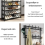 Multi functional shoe and hat rack for home. Easy to install, practical, strong 4