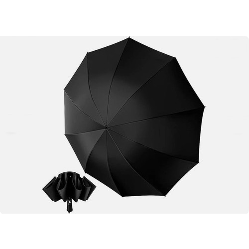Umbrella Windproof Strong Travel Practica Automatic Large GREEN Folding Umbrella 1