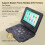 Portabl DVD Player with 9" Large HD Swivel Screen DVD CD TV Format USB SD Remote 3