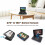 Portabl DVD Player with 9" Large HD Swivel Screen DVD CD TV Format USB SD Remote 4