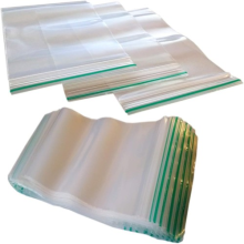 Clear resealable polythene zipper plastic baggies 60mm x 60mm (100)