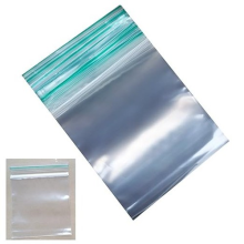 1000 (60mm x 50mm) Clear Poly Plastic Grip Seal Reusable Zip Lock Plain Bags