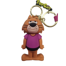 Top Cat Cartoon Character 3D Charm Keyring Keychain