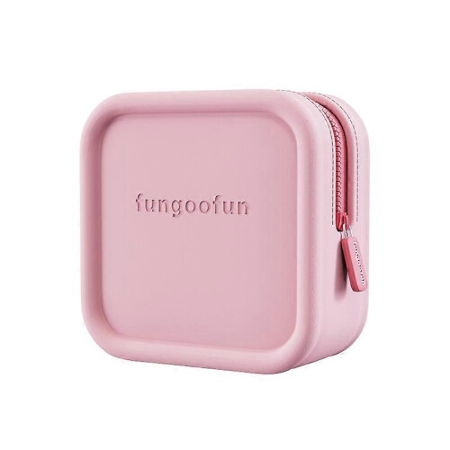 Reliable Square Type EVA Travel Digital Storage Bag(pink)