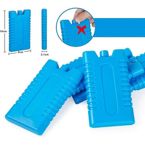 Sturdy 6 Cool Packs, Each 200Ml, Cooling Elements for the Cool Sack or Cool Box, Cool Pack