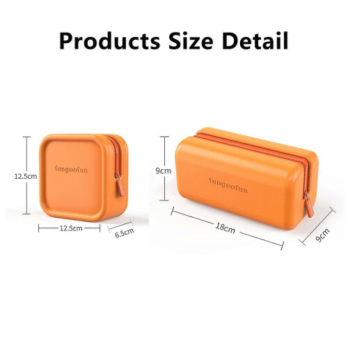 Square Type EVA Travel Digital Storage Bag(Yellow) 1