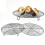 Cooling Grid Cake Grid Cooling Grid Stainless Steel Cooling Grid Round Baking Grid Cooling Grid for Baking Cooling Steaming 3