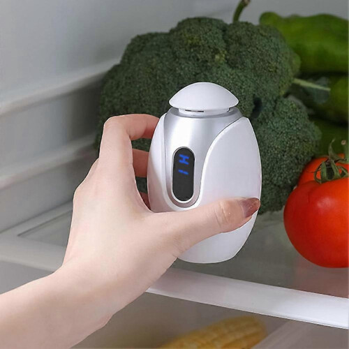 Durable Compatible with Smart Deodorizer Portable Refrigerator Deodorizer Mini Rechargeable Freshener Suitable for Refrigerator 1