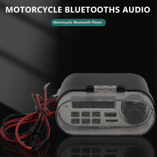 Sturdy Moto Bluetooth Speakers, 2-piece Kit with Remote Control, Supporting Multi-interface Playback 1