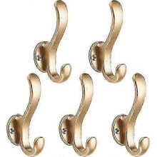 Conjunto de 5 ganchos de parede para casacos, suporte para toalhas e toalhas para banheiro.