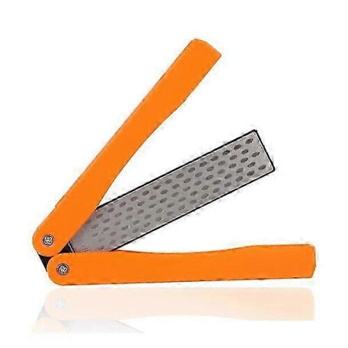 Durable Folding Knife Sharpener with Diamond Surface for Sharpening, No Need for Oil or Water 1