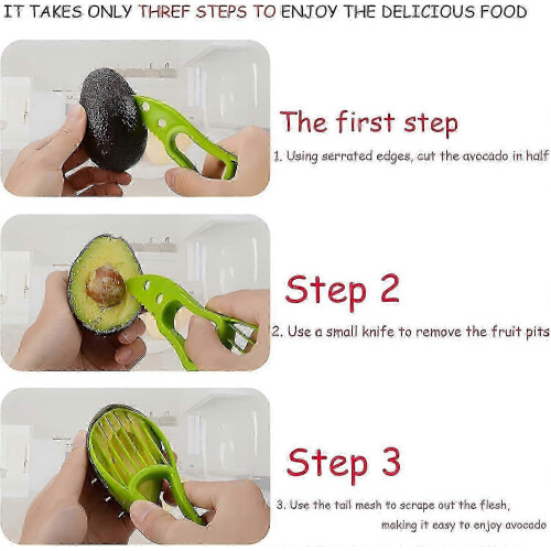 Reliable Peeled Avocado Knife Household Multi-function Avocado Cutter Stone Removal Pulp Separator Avocado Slicer 1
