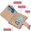 Durable Ladies' Small Leather Wallets, Available in Black, Pink & Apricot, Multi-functional, Practical and Compact 4