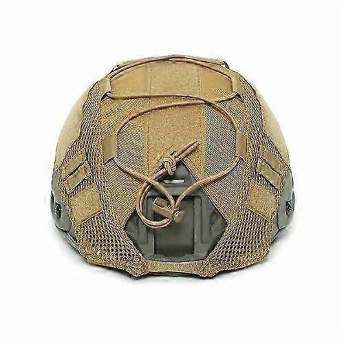 Reliable Tactical Helmet Shield with Elastic Wire and Carrying Case, Made of Durable Polyester Material