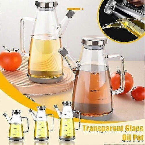 Sturdy Glass Oil Pots with Multiple Specifications Available and Leak-proof Design for Easy Operation 1