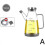 Sturdy Glass Oil Pots with Multiple Specifications Available and Leak-proof Design for Easy Operation 3