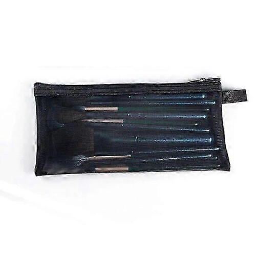 Nécessaire de viagem em nylon transparente com zíper prático. 2
