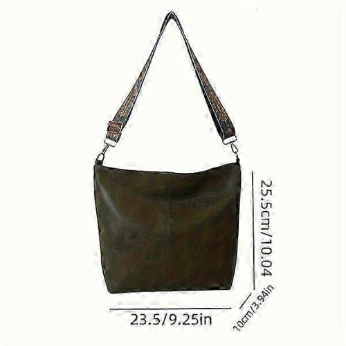 Men's Canvas Shoulder Sack Large Capacity with Multiple Pockets, Stylish and Versatile 2