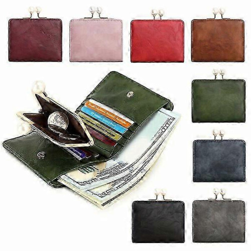 Ladies' Artificial Leather Wallet, Double-fold Opening & Closing, Practical and Fashionable 2