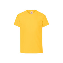 (14-15 Years, Sunflower) Fruit Of The Loom Childrens/Kids Original T-Shirt