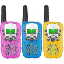Talkies-walkies pour enfants, lot de 3, 99 tonalités basse fréquence, communication anti-interférences