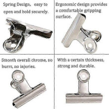 Reliable Metal Clips, 35-piece Pack, Durable, Soft and Versatile