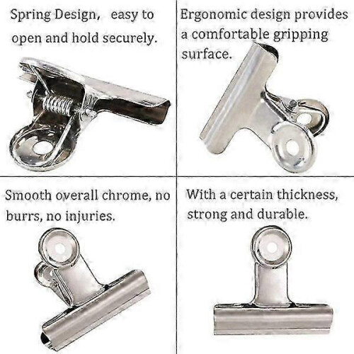 Reliable Metal Clips, 35-piece Pack, Durable, Soft and Versatile