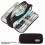 Durable Oxford Cloth Pencil Case with Three-layer Design and Multi-compartment for Stationery Storage 5