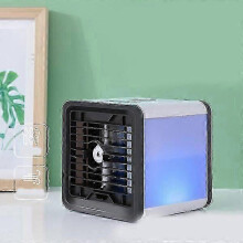 Climatiseur portable compact et fiable, 16,5 x 16,5 x 16,8 cm, ultra-silencieux