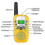 Kids Walkie-talkies, 3 Pcs, 99 Low-frequency Tones Anti-interference Communication 3