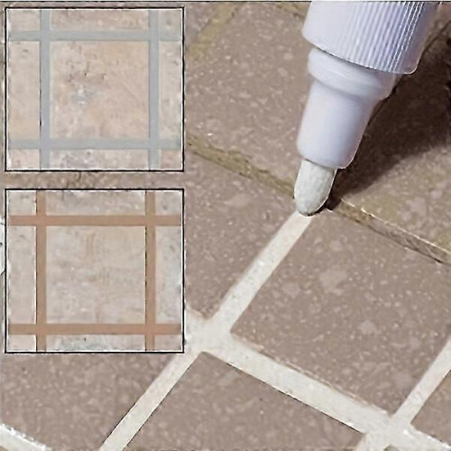 Waterproof Tile Grout Service Pen, Easy to Use, Mildew & Moisture Proof 1