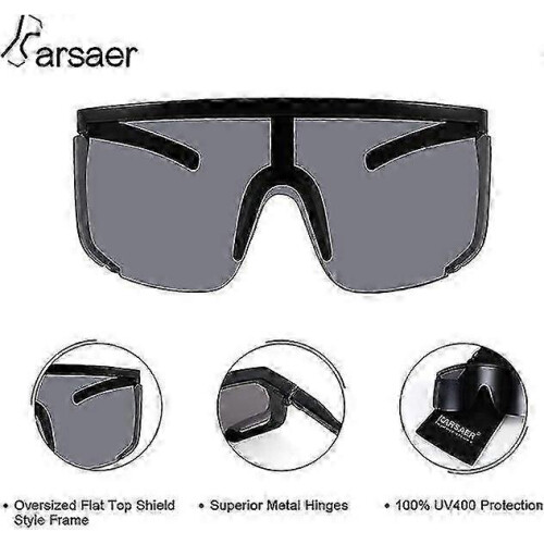 Men's Sunglasses, Black, Suitable for Multiple Scenarios and UV Protective 1