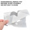 Modelli di alfabeto resistenti, kit da 40 pezzi, ecologici e riutilizzabili. 3