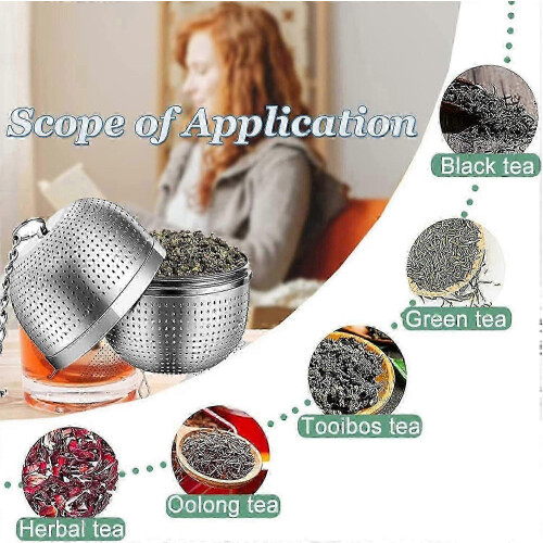 Tee-Ei, Tee-Ei aus Edelstahl mit Teekugel und Abtropfschalen 2
