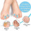 Durable Silicone Pinky Separators, 12Pcs, Comfortable & Anti-chafing 2