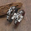 Pulseira masculina de couro, 20,5 cm de comprimento, couro resistente com fivela. 2