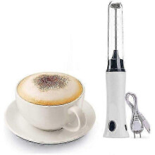 Mousseur à lait portable avec têtes de mélange à ressort simple ou double, facile à nettoyer et durable